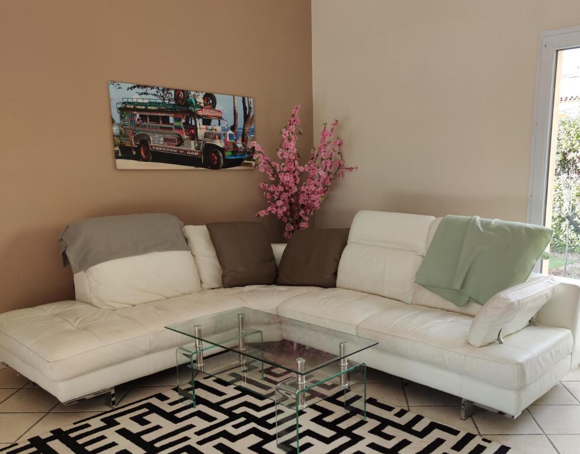 Peaceful 4 Stars Eco-Friendly Villa With Private Pool And Parking Рокбрюн-сюр-Аржан Екстериор снимка